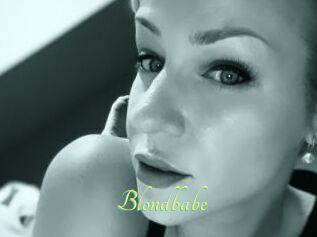 Blondbabe