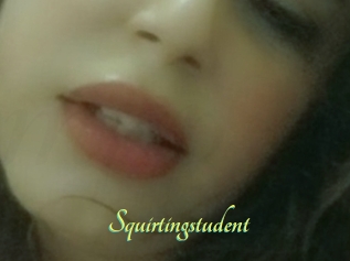 Squirtingstudent